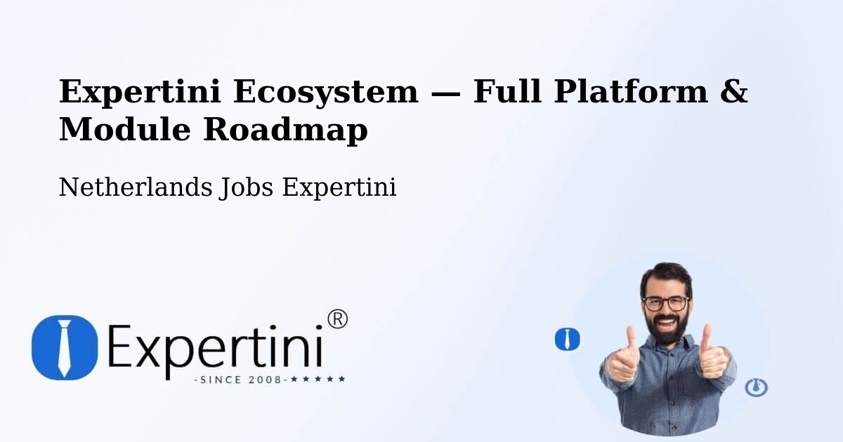 Expertini Ecosystem — Full Platform & Module Roadmap – 'T Kabel